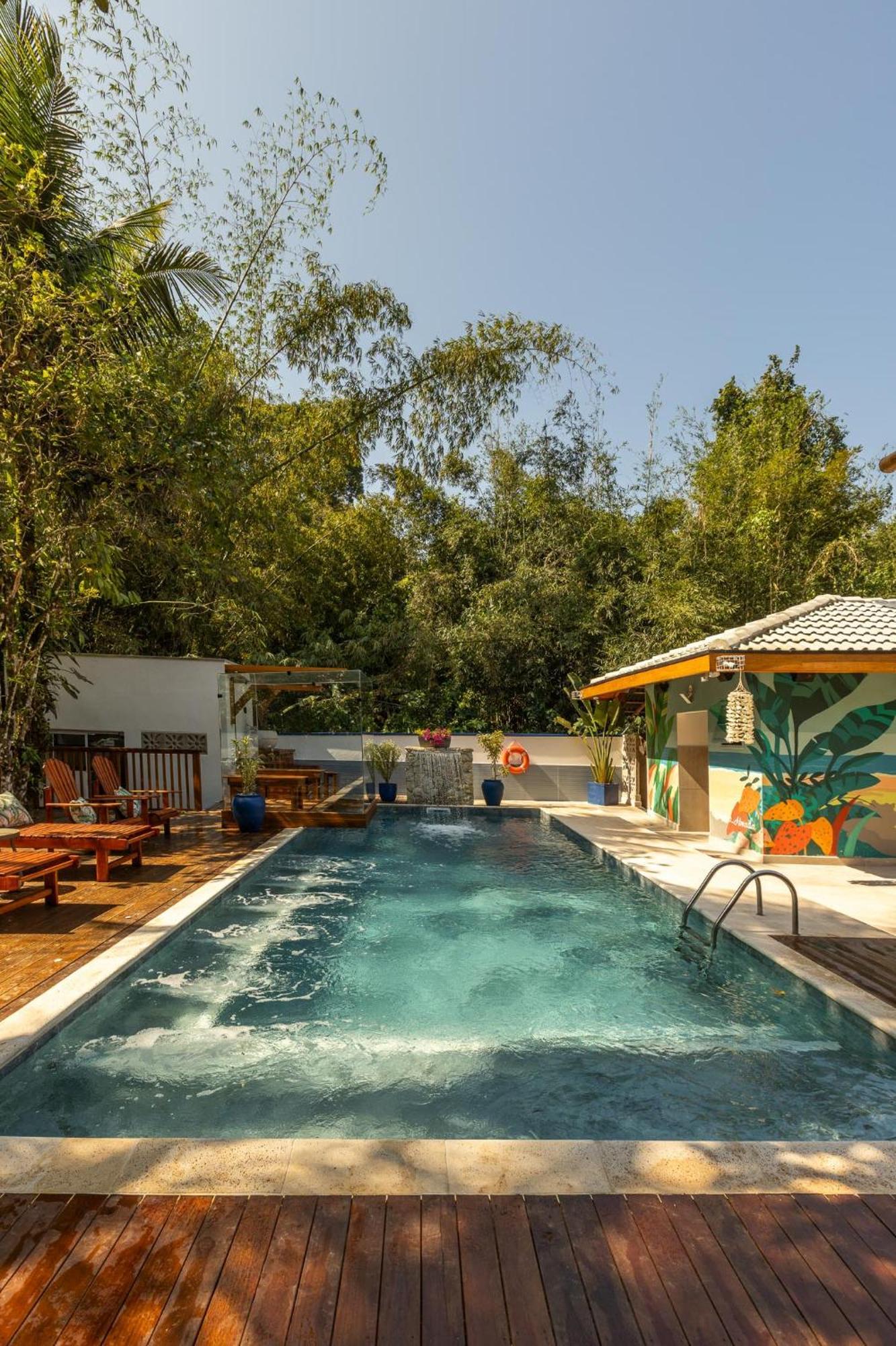 Pousada Paraiso Almada Ubatuba Buitenkant foto